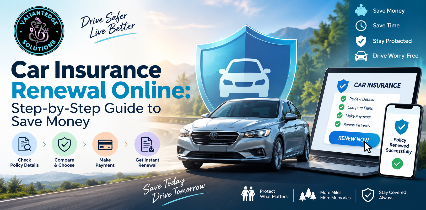 Car Insurance Renewal Online: Step-by-Step Guide to Save Money
